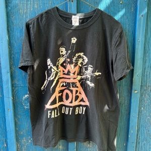 Fall Out Boy Monumentour 2014 Tour t-shirt